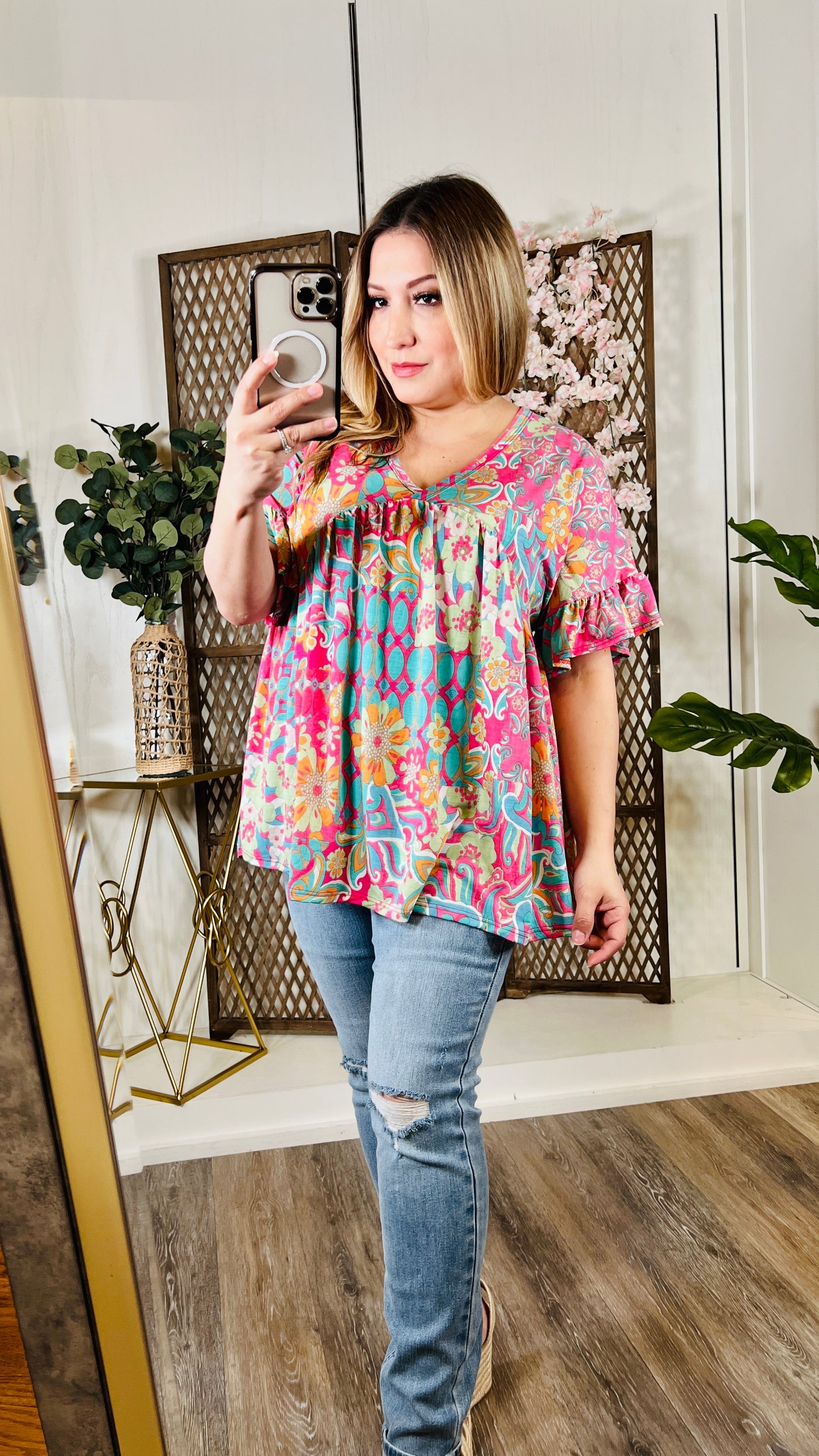 Multicolored Blouse