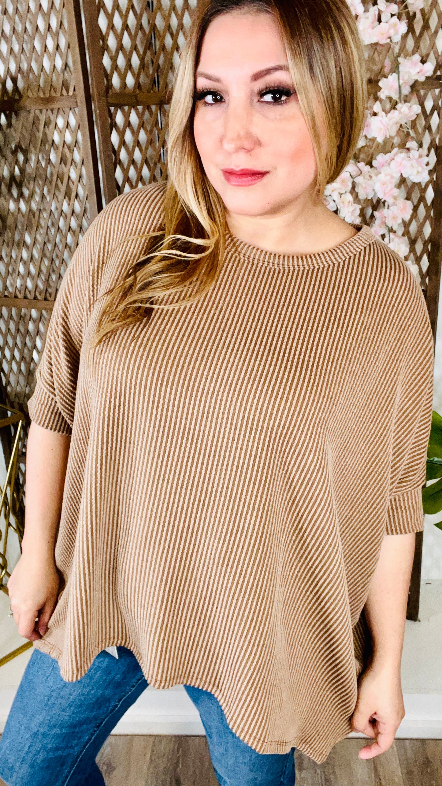 Mocha Tunic Top