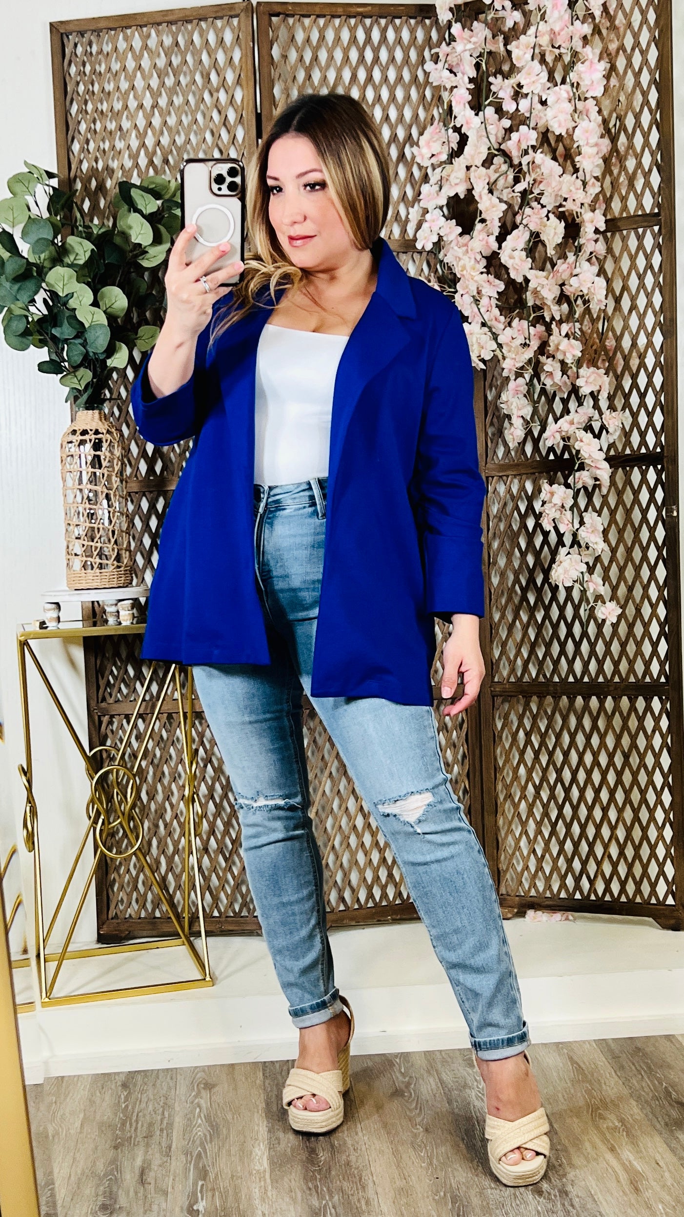 Royal Blue Magic Blazer