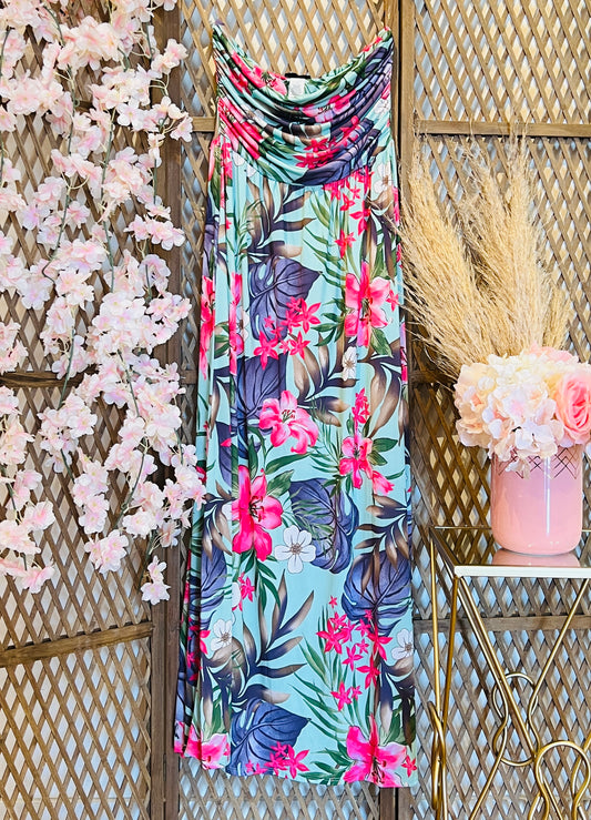 Strapless Maxi Dress