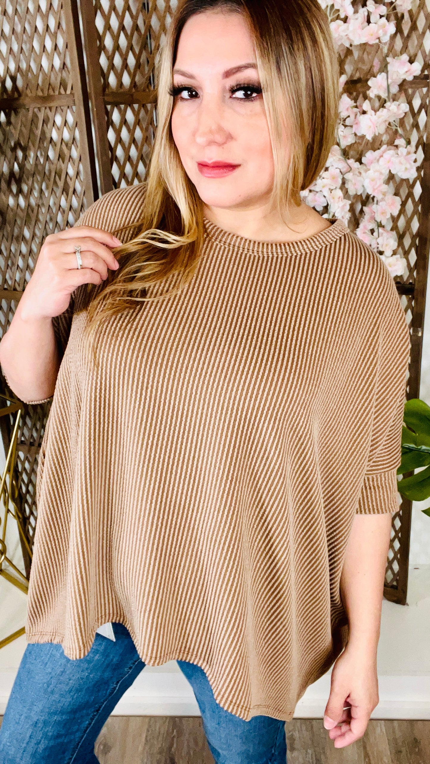 Mocha Tunic Top