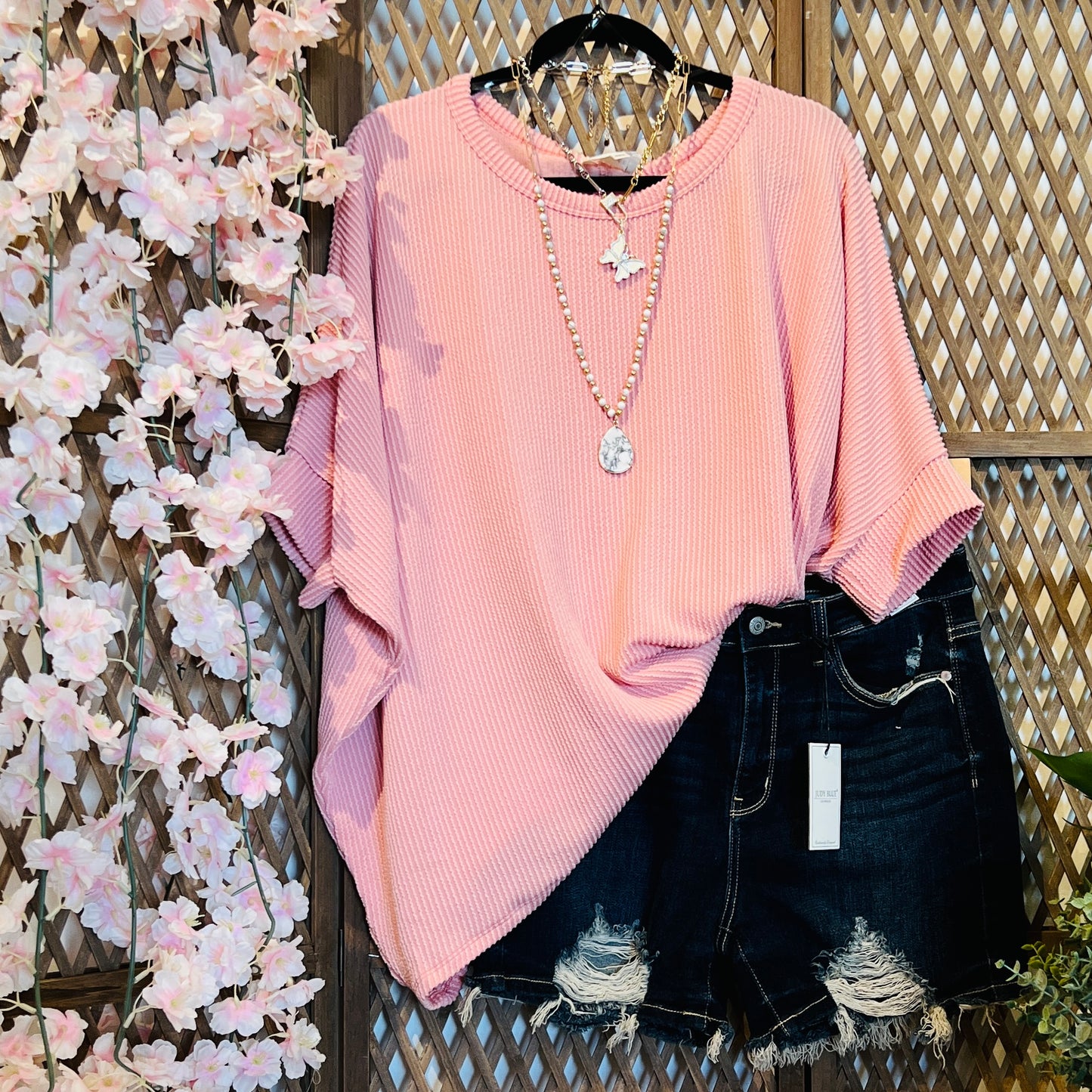 Blush Tunic Top