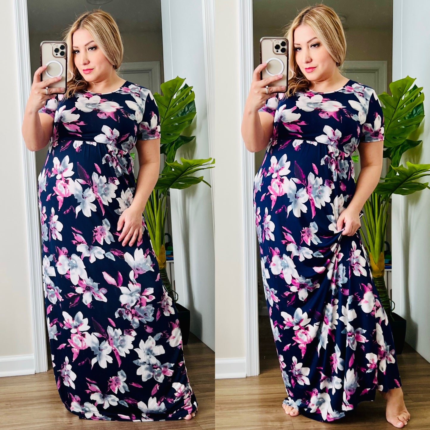 FLORAL MAXI DRESS